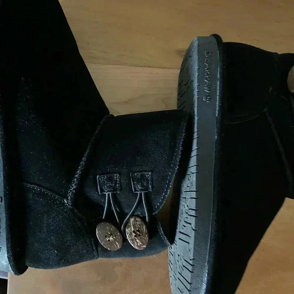 Boden Montmartre Needlecord Finewale Pintuck Corduroy Charcoal Grey Dress 4R - Picture 4 of 12